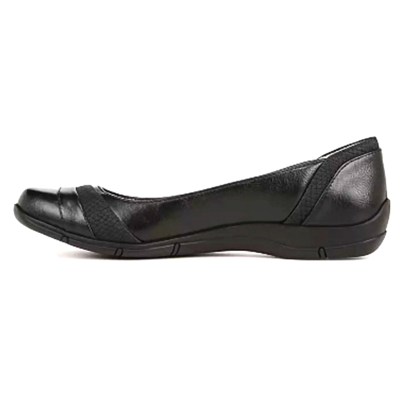 LifeStride Women's Dig Ballet Flat, Black Kylie - Size 8.5W     MSRP $59 - Picture 3 of 10
